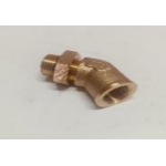 BSP BRASS COUPLING MALE - FEMALE THREAD HALF-ROUND EF2101616